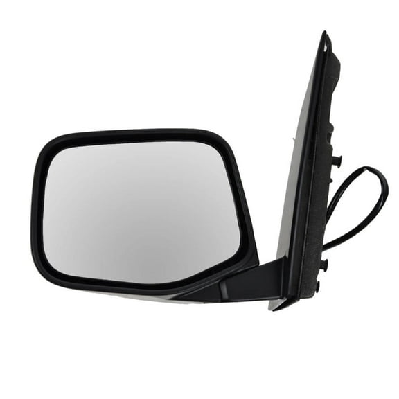 TRQ Power Smooth Black Side View Mirror Driver Side LH for 11-13 Honda Odyssey MRA06118