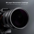 thumbnail image 2 of Filtro de lente K&F Concept ND100000 (16,6 paradas) Serie Nano X de 82 mm, 2 of 5