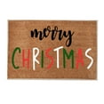 thumbnail image 1 of TIELUTT Christmas Letter and Hat Printing Mat Merry Christmas Doormat Room Door Mat Welcome Home Welcome Room Rug Cute Rugs for Living Room Big Throw Blankets Mens Throw Light Throw Blanket for Summe, 1 of 6