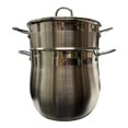 thumbnail image 2 of TAYEB Couscoussier Pot Stainless Steel Steamer 12L, 2 of 4