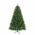thumbnail image 4 of [Luckynote]6FT Christmas Tree with 250 Warm White LED Lights – 1000 PVC & Hard Needle Tips, Hinged Branch Design, Sturdy Metal Stand – Full Realistic Holiday Tree, 4 of 9