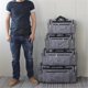 thumbnail image 3 of Bolsa De Viaje Oxford Impermeable Para Hombre, Bolsa De Mano, Bolsa De Viaje Grande, Bolsa De Viaje De Negocios De Gran Capacidad, Bolsa De Viaje Para Fin De Semana, 3 of 5
