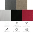 thumbnail image 5 of Speaker Mesh Fabric - Professional Dust Protection Cloth for KTV & Home Audio, 217"x54" Brown, 5 of 8