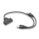 thumbnail image 1 of Cable Adaptador Usb 2.0 Sata 15 + 7 Pines A Usb 2.0 Para Disco Duro Sata De 2,5" Sweethay EL009465-00, 1 of 5