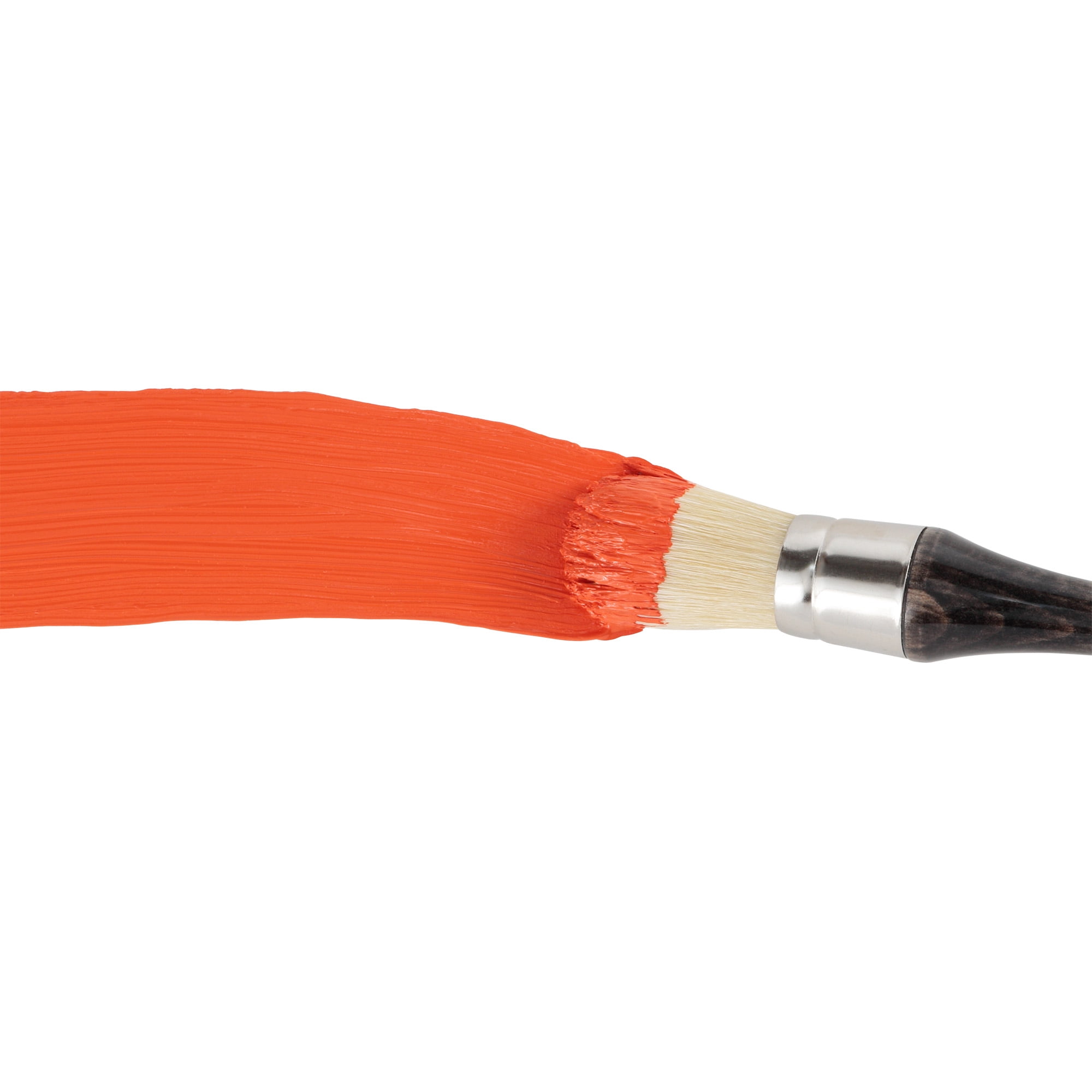 New York Central Gigante Natural Hog Bristle Large Scale Artist Paint Brush, 2" Flat Mottler, Professional German Handmade Oil Painting Brush w/ Long Handle for Oil, Acrylic & Acryla Gouache