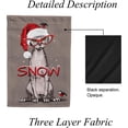 thumbnail image 4 of GZHJMY Garden Flag Double Sided Merry Christmas Sphynx Cat, Fade Resistant Seasonal Yard Flag 28x40 Inch Durable Banner Outdoor Home Decor Yard Flags, 4 of 7