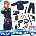 thumbnail image 2 of Funda de disfraz de oficial de policía para niños con accesorios, 2 of 8