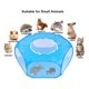 thumbnail image 2 of Cerca Plegable Para Juegos De Mascotas Pequeñas, Corralito Para Mascotas Con Cubierta, Tienda De Campaña Para Ejercicios De Animales Pequeños Para Interiores Y Exteriores Eigraketly PT001544-01, 2 of 5