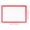 thumbnail image 2 of OULII 20 Sheets Artistic Drawing Pad Red For Crayon Painting, 2 of 8