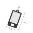 thumbnail image 2 of WRISTBIQUE 50Ud Llavero Etiqueta De Plástico Surtido Con Anilla Para Identificación Clara, 2 of 6