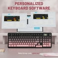 thumbnail image 6 of ATTACK SHARK X98PRO Wireless Gaming Keyboard, 99 Keys Wireless Mechanical Keyboard with LED Color Display & Number Pad, 6 of 9