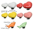 thumbnail image 2 of Naiovety 3x Perillas únicas para cajones con forma de corazón y pescado para puertas de gabinetes, cajones, puertas, manijas de gabinetes y Decoración del hogar Pez dorado naranja uno, 2 of 6