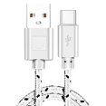 thumbnail image 1 of Cable USB tipo C Cable de datos de carga rápida de nailon para Samsung S10 S9 Note 9 Oneplus xiaomi Huawei Teléfono móvil Tipo-c Cables de USB-C Tan Jianjun unisex, 1 of 2