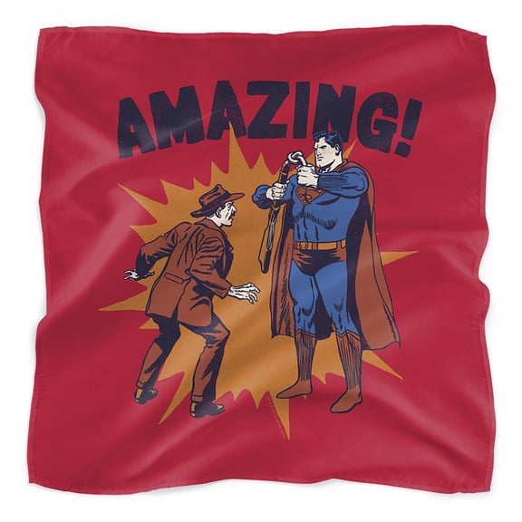 Superman Amazing Bandana (21 in x 21 in)