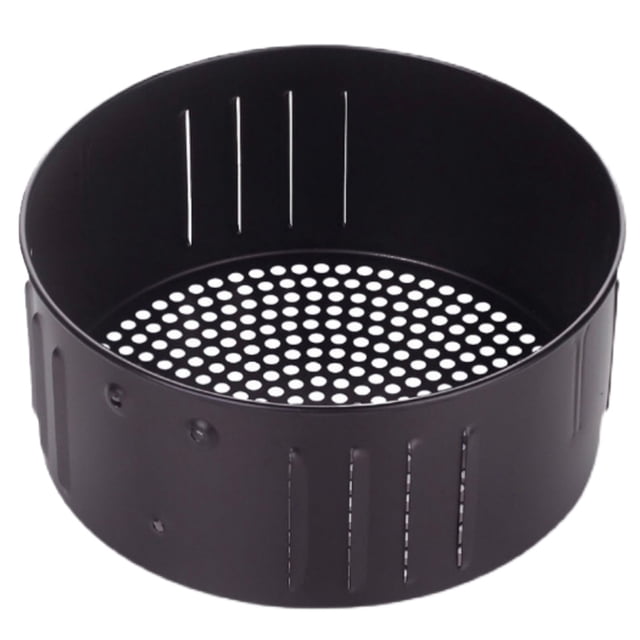 Panier de Friteuse à Air Chaud 1 Pce Panier de Drainage Panier de Cuisson (Noir)
