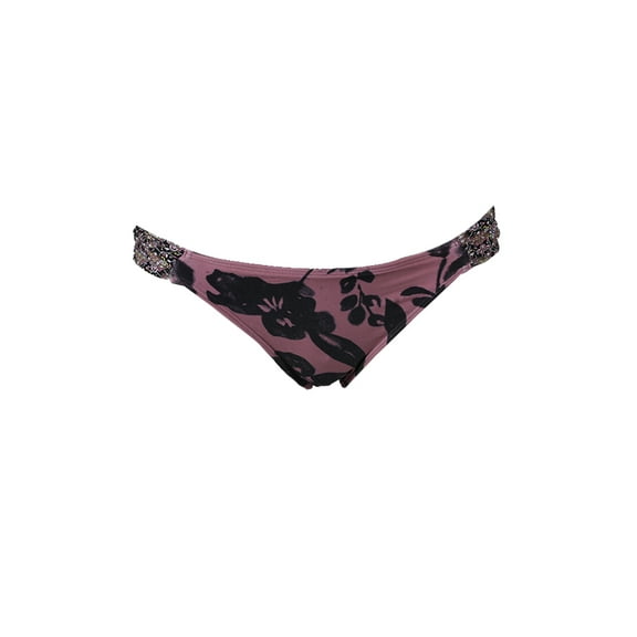 O'Neill Pink Multi Printed Tab Bikini Bottom XL