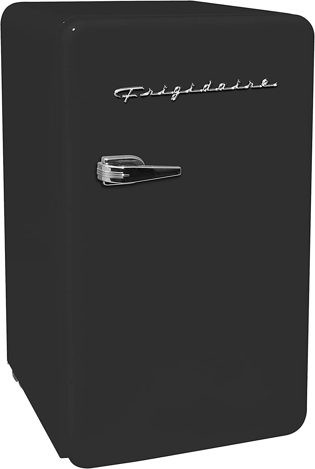 FRIGIDAIRE EFR372BLACK 3.2 Cu Ft Black Retro Compact Rounded Corner