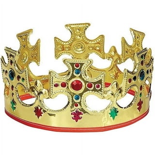 Gothic Structures Mini Crown Tiara in Antiqued Gold
