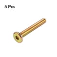 thumbnail image 3 of M6 x 45mm Tornillos de cabeza hexagonal con rosca de 1mm de paso 5 Pcs, 3 of 3