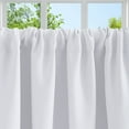 thumbnail image 5 of Waroomhouse Small Blackout Curtains Uv Resistant Curtains Small Curtain Blackout Privacy Temperature Regulation Uv Resistant Bathroom Window Coverings, 5 of 8