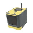 thumbnail image 2 of Caja de arena para gatos cerrada Strade Fareast Limited Bandeja multifuncional 44,5 x 34,5 x 36 cm amarillo, 2 of 8