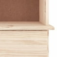 thumbnail image 3 of VidaXL Bookshelf Bookcase Shelving Unit, Solid pine wood, 44.9 lbs, 3 of 18