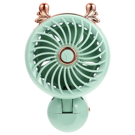 

1 set of Portable Cooling Fan Rechargeable Summer Fan Mini USB Handheld Fan