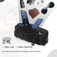 thumbnail image 4 of Bike Handlebar Bag Bike Storage Bag Bicycles Frame Bag Scooter Bag with Waterproof Zipper Bike Acce, 4 of 5
