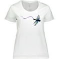 thumbnail image 3 of Inktastic Dragonfly Women's Plus Size T-Shirt, 3 of 5