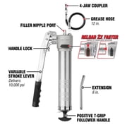 Legacy Manufacturing Lock-n-Load Variable Stroke Lever Action Grease Gun