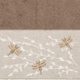thumbnail image 3 of Linum Home Textiles Texture/Embroidery Turkish Cotton Bath Towel, 27" x 54", Brown, 3 of 3
