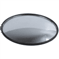 thumbnail image 3 of 3 Pcs 95mm OD Adhesive Round Convex View Rear Mirror Mirror Side Mirror,3 x rear mirror,black, 3 of 5