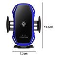 thumbnail image 2 of Cargador inalámbrico para coche, soporte para teléfono, carga rápida, sensor inteligente, sujeción automática, soporte para coche, 2 of 5