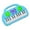 Blue, variant on SPOORYYO Electronic Keyboard Piano Toy, Beginner Puzzle Playing, Musical Instrument for Home Decoration and Entertainment