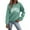 Green, variant on Women Sweatshirts Sweat Shirts Women Long Sleeve Long Sleeve Pullover Tops for Women Black Crewneck Sweatshirts Women Fall Preppy Teen Clothes