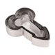 thumbnail image 2 of Molde divertido de galletas de acero inoxidable, 4 Uds., para decoración de suministros de fiesta para hornear DIY, 2 of 8