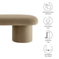 thumbnail image 2 of Modway Orla Bench in Taupe, 2 of 10
