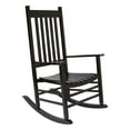 thumbnail image 5 of Shine Company Vermont Hardwood Outdoor Porch Patio Furniture Rocker Chair, Black, 5 of 5