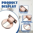 thumbnail image 3 of TALENO Door Stoppers for Bottom of Door,Built-In Strong Magnetic Structure Magnetic Door Stop,Stable and Powerful Suction Door Jammer Door Stopper,brown, 3 of 7