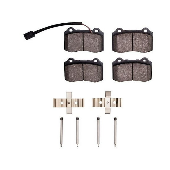 Rear Brake Pad Set - Compatible with 2014 - 2022 Maserati Quattroporte 2015 2016 2017 2018 2019 2020 2021