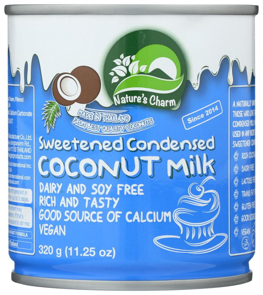 Nature's Charm Sweetened Condensed Coconut Milk, 11.25 oz. (Pack of 6