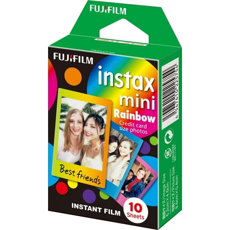 Fujifilm Instax Mini Film - Rainbow (10 Exposures)