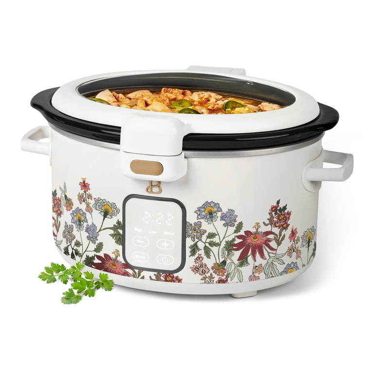 Beautiful 4-Quart Slow Cooker by Drew Barrymore, White photo 6
