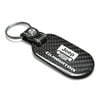 Jeep Gladiator Real Carbon Fiber Dog-Tag Style Key Chain