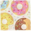 Creative Converting Donut Lunch Napkins Party Supplies, 32.7cm x 32.3 cm, Multicolor (16 count)