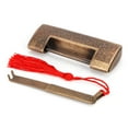 thumbnail image 1 of Antique Lock,Antique Copper Lock Chinese Copper Padlock Copper Lock Optimized for Excellence, 1 of 14