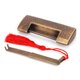thumbnail image 2 of Cerradura Antigua, Material De Cobre Fino Cerradura De Cobre Duradera Fácil De Instalar, Para Cajas De Joyería Cajas De Madera Antiguas Octpeak Espaciado de 5 cm, 2 of 8
