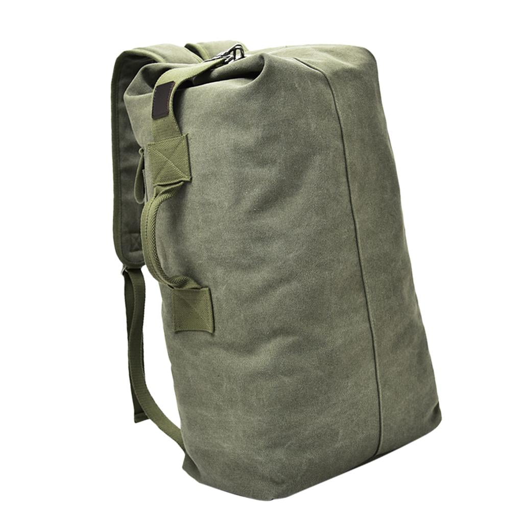 Green canvas backpack hotsell