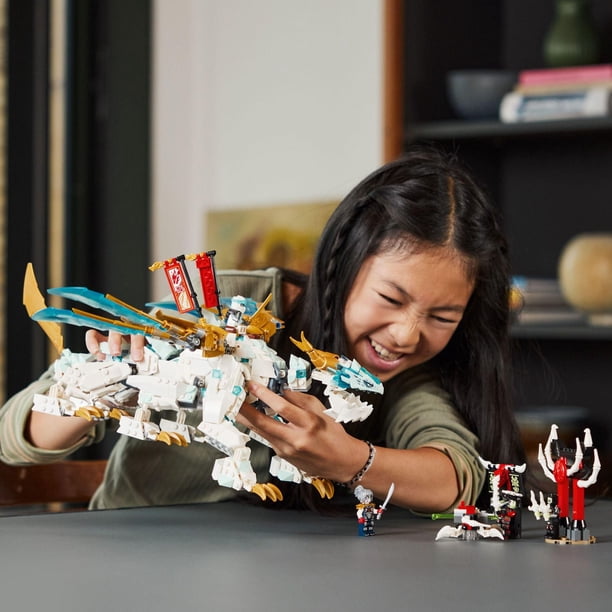 LEGO NINJAGO Zane's Ice Dragon Creature 71786 Buildable Ninja Toy