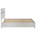 thumbnail image 6 of Bed Frame, Orchid White Queen Storage Bed, White Platform Bed Frame,Solid Wood+Mdf Metal Bed Frame, Furniture, Bedroom Furniture, Beds, Frames & Bases Orchid White Queen Storage Bed, 6 of 9
